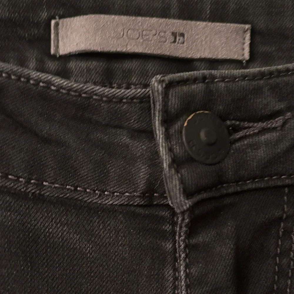 Joe's Jeans Women's Black Skinny Raw Hem Jeans